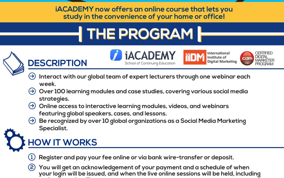 We All Need to be Digital Marketers: A Special Deal from iAcademy & IIDM