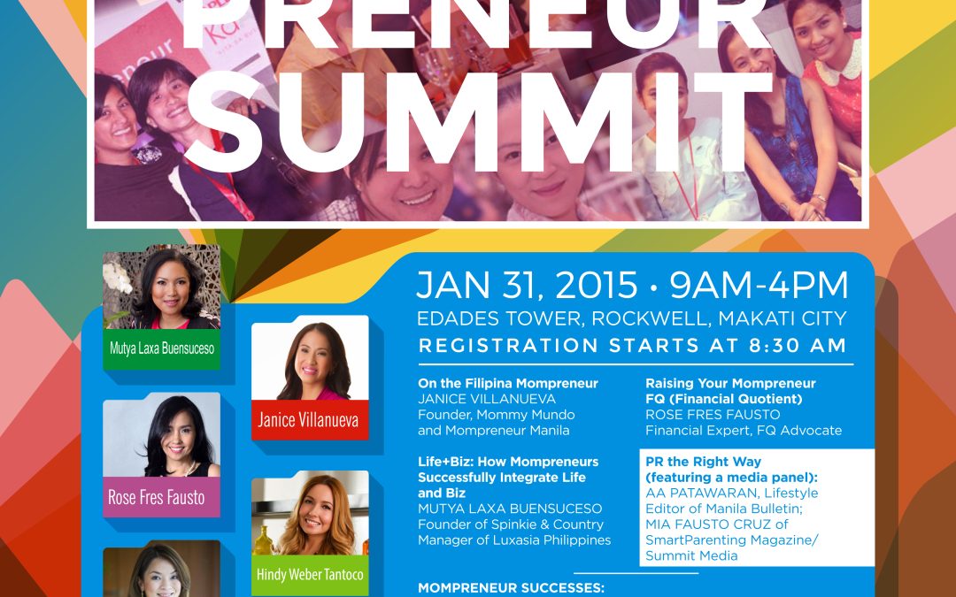 The 3rd Mompreneur Summit Speaker Line Up