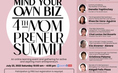 Hurry! Register for the 4th Mompreneur Summit happening this Saturday.