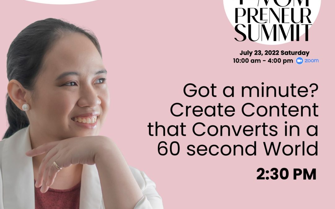 Mompreneur Summit Spotlight: Kia Abrera